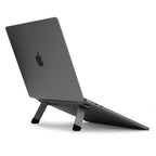 Tabletop Osgo - Adjustable Folding Laptop/Tablet Stand | Ideal tilt for Drawing/Writing/Viewing | Aluminum Finish | Suitable for Table/Desk/Bed |