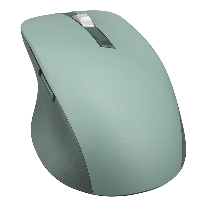 Mouse, Easy to Carry Wireless Mouse, 4200 DPI, Multi Device Connect/Bluetooth, USB Silent Mouse (Green Tea Latte)