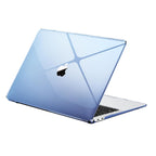 EooCoo Case Compatible for MacBook Air 13.3 inch 2021 2020 2019 2018,M1 A2337 A2179 A1932,[Match Original Machine Color] Ultra-thin Invisible,Air 13" High Transparency Laptop Hard Shell Cover-Midnigh